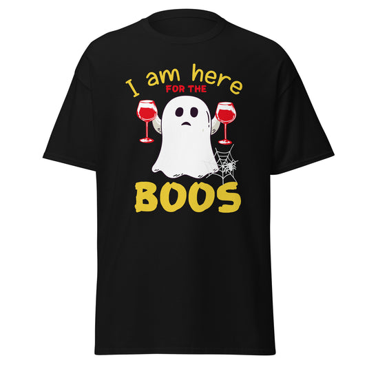 Ich bin wegen der Buhrufe hier, Halloween Soft Style T-Shirt