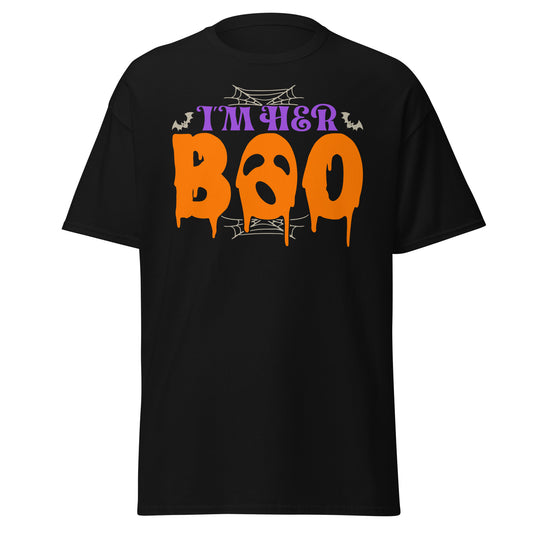 I'm her boo Pareja Halloween, Halloween estilo suave camiseta