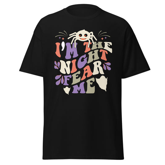 I'm the Night, Fear Me, camiseta de estilo suave de Halloween