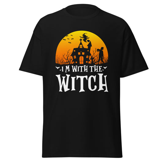 Ich bin mit der Hexe, Halloween Soft Style T-Shirt