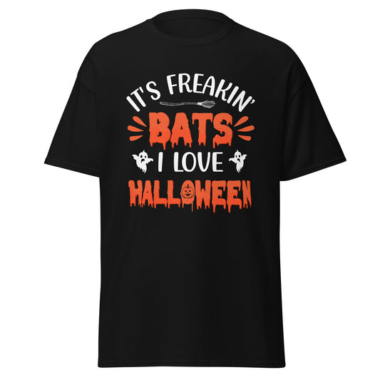 Es sind verdammte Fledermäuse, ich liebe Halloween, weiches T-Shirt aus schwerer Baumwolle im Halloween-Design