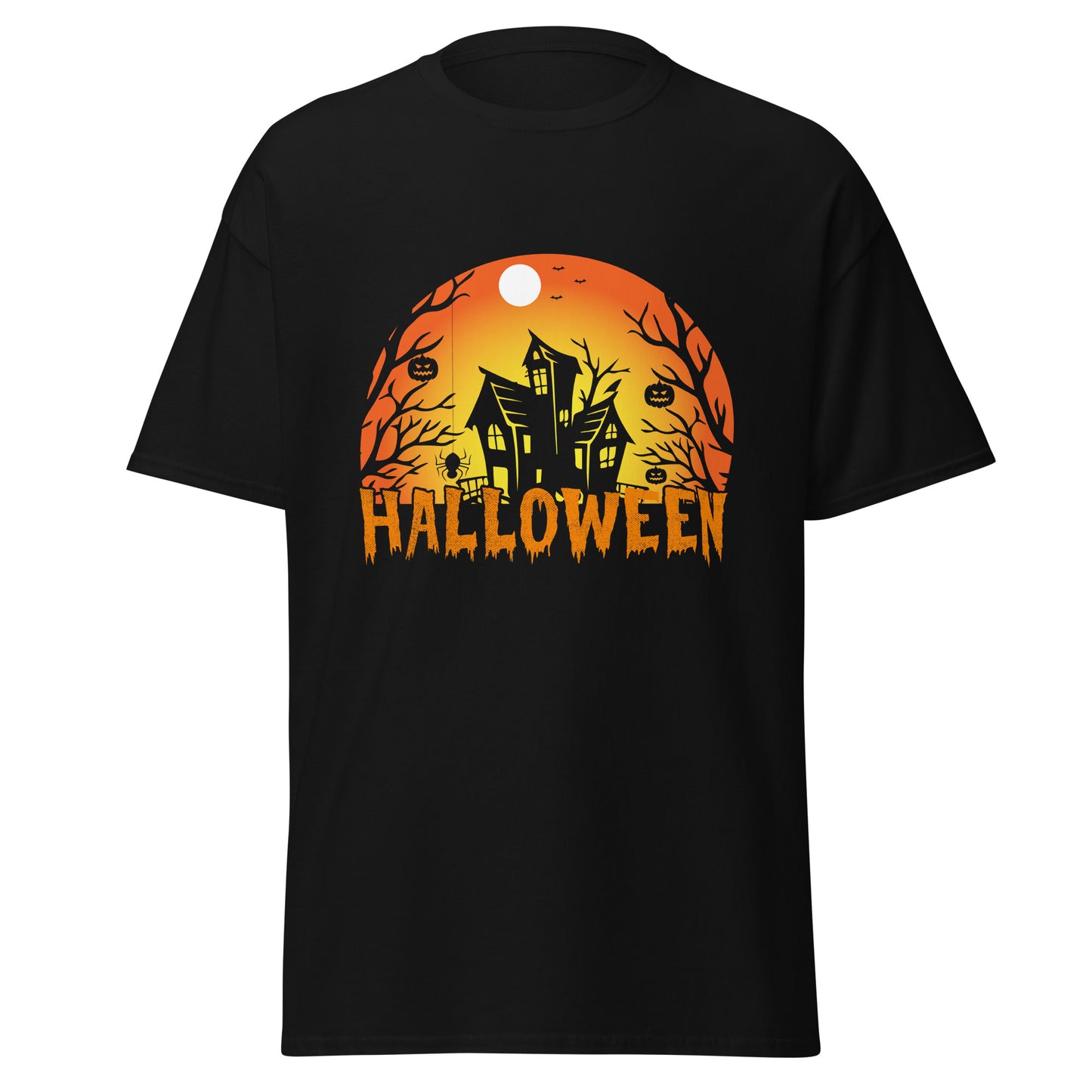 Scarry halloween, Camiseta de algodón pesado de estilo suave con diseño de Halloween