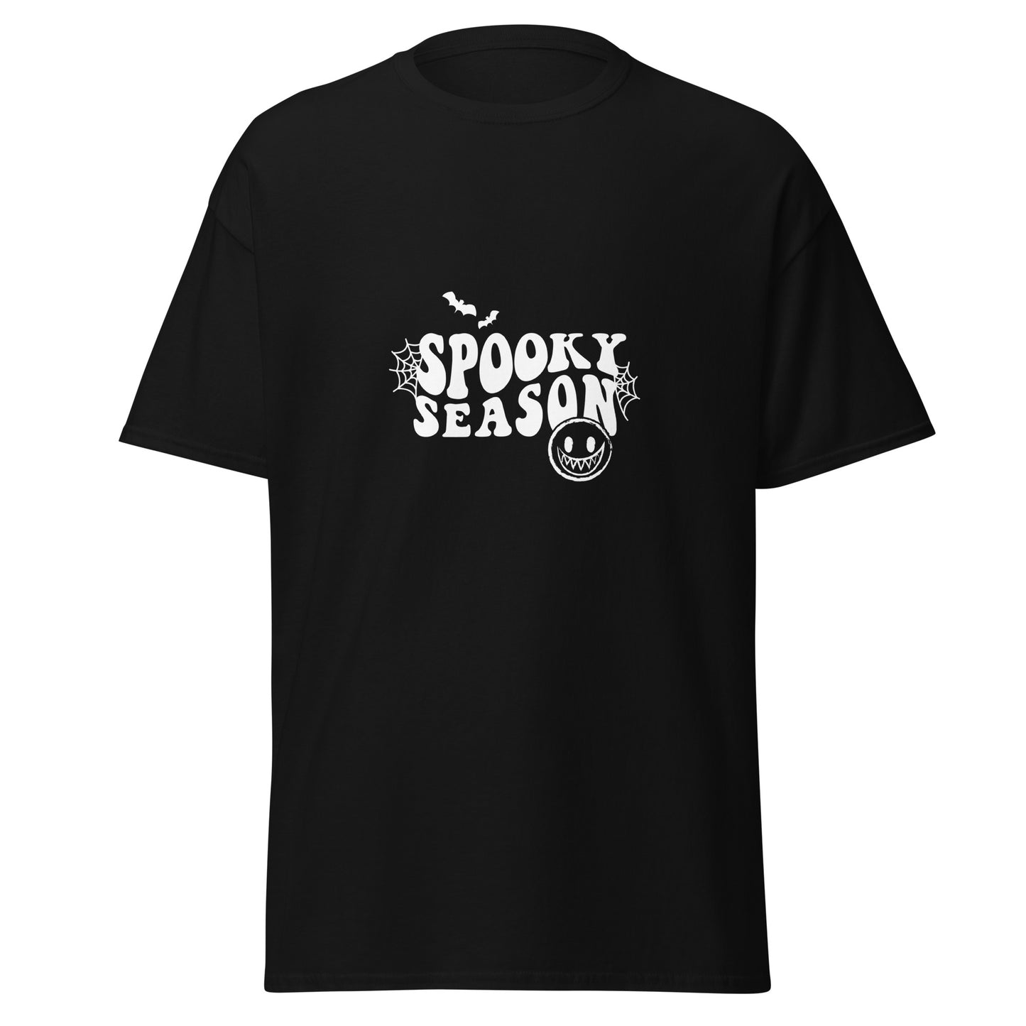 SPOOKY SEASON, Camiseta de algodón pesado de estilo suave con diseño de Halloween