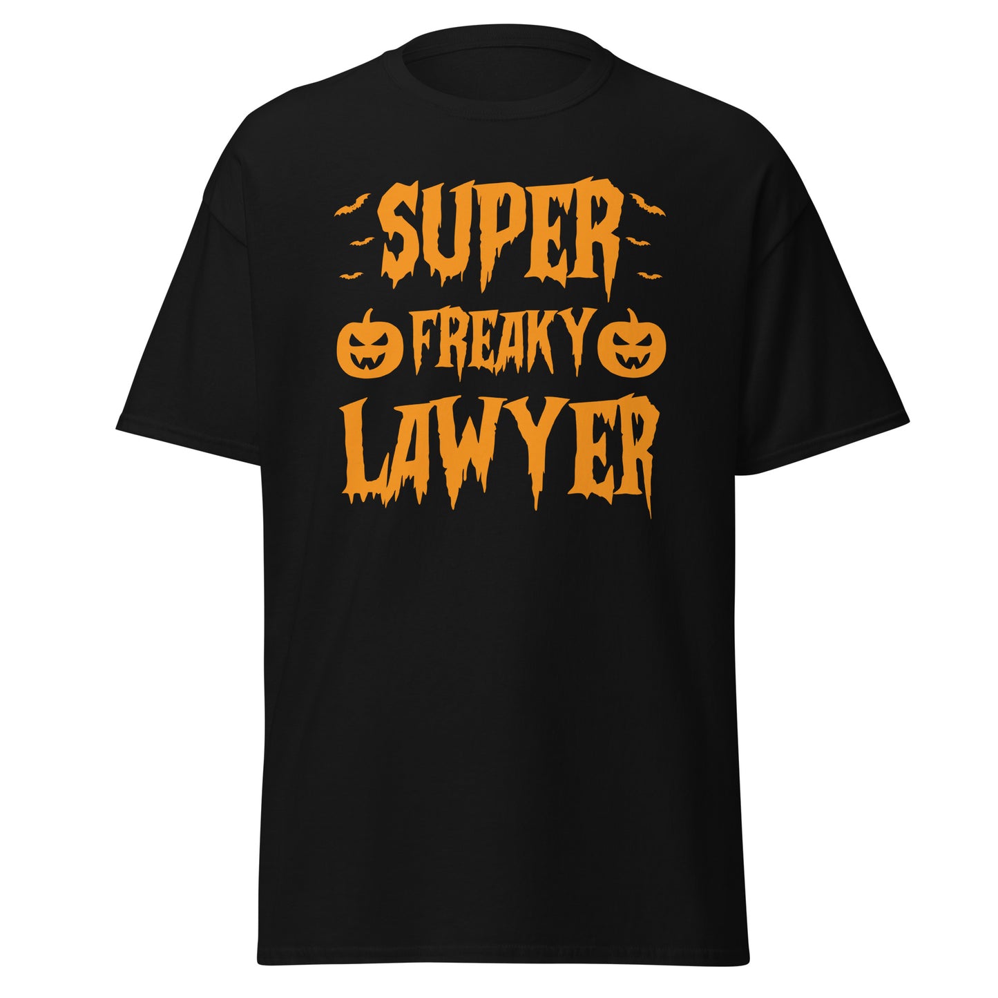 Super Freaky Lawyer, camiseta de algodón pesado de estilo suave con diseño de Halloween