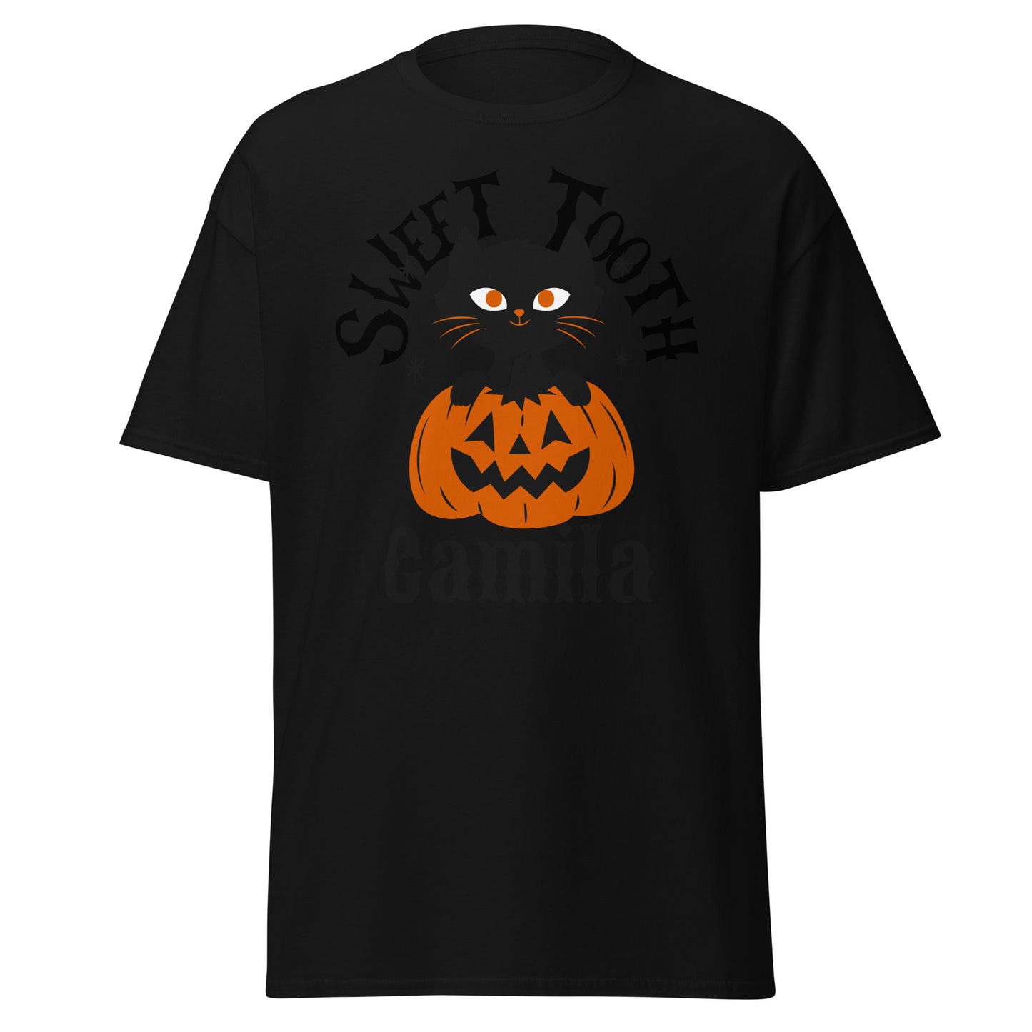 Sweet Tooth Camila, Halloween-Design, weiches T-Shirt aus schwerer Baumwolle