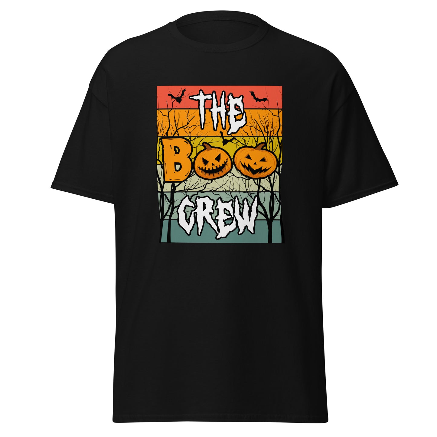 The Boo Crew, Halloween-Design, weiches T-Shirt aus schwerer Baumwolle