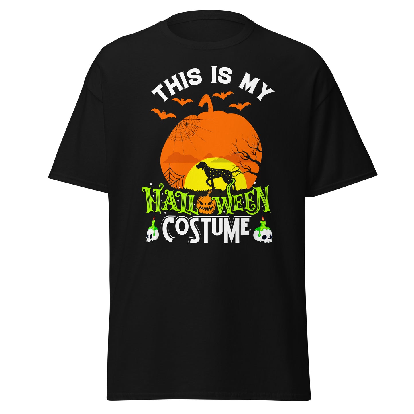 ESTE ES MI DISFRAZ DE HALLOWEEN, camiseta de algodón pesado de estilo suave con diseño de Halloween