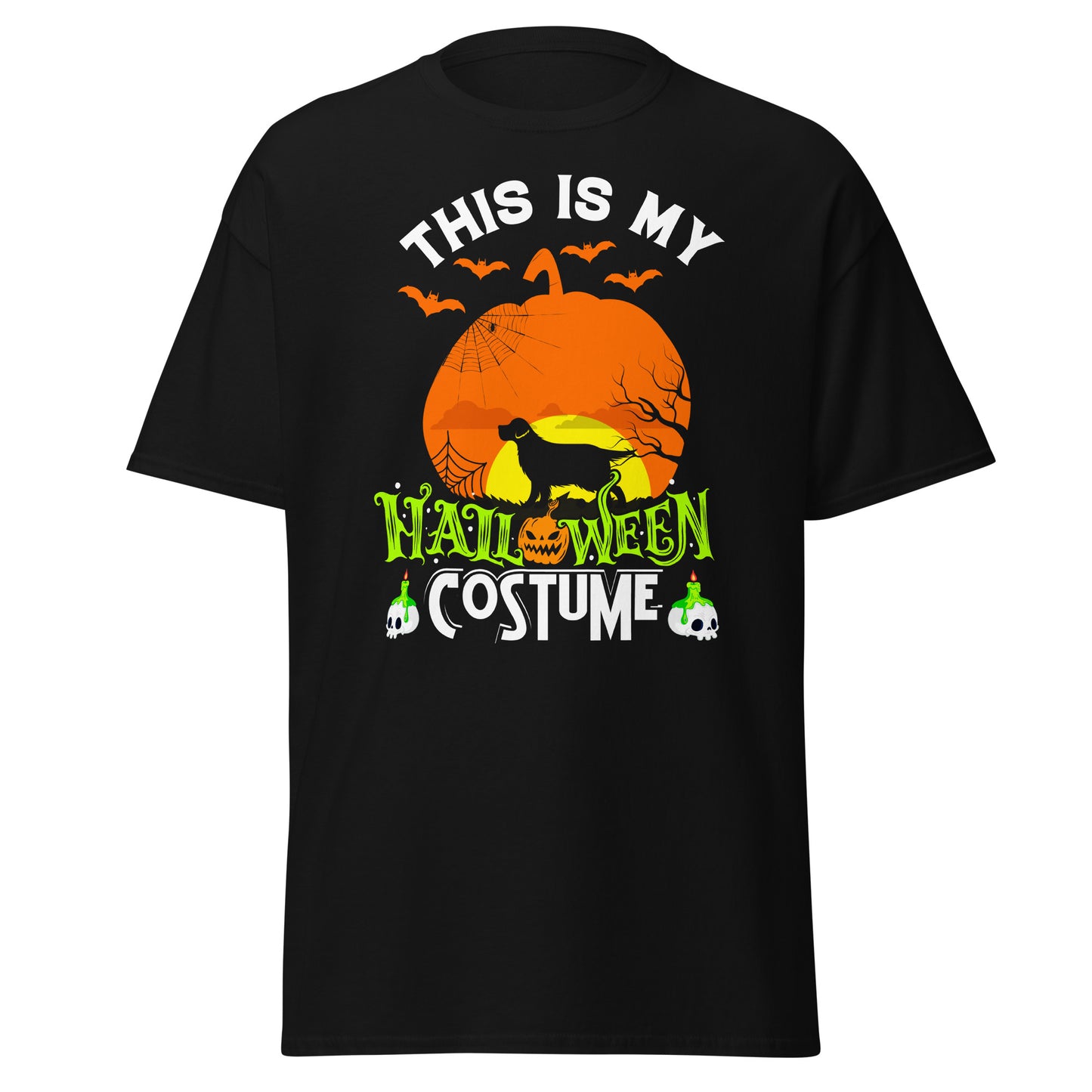 ESTE ES MI DISFRAZ DE HALLOWEEN, camiseta de algodón pesado de estilo suave con diseño de Halloween