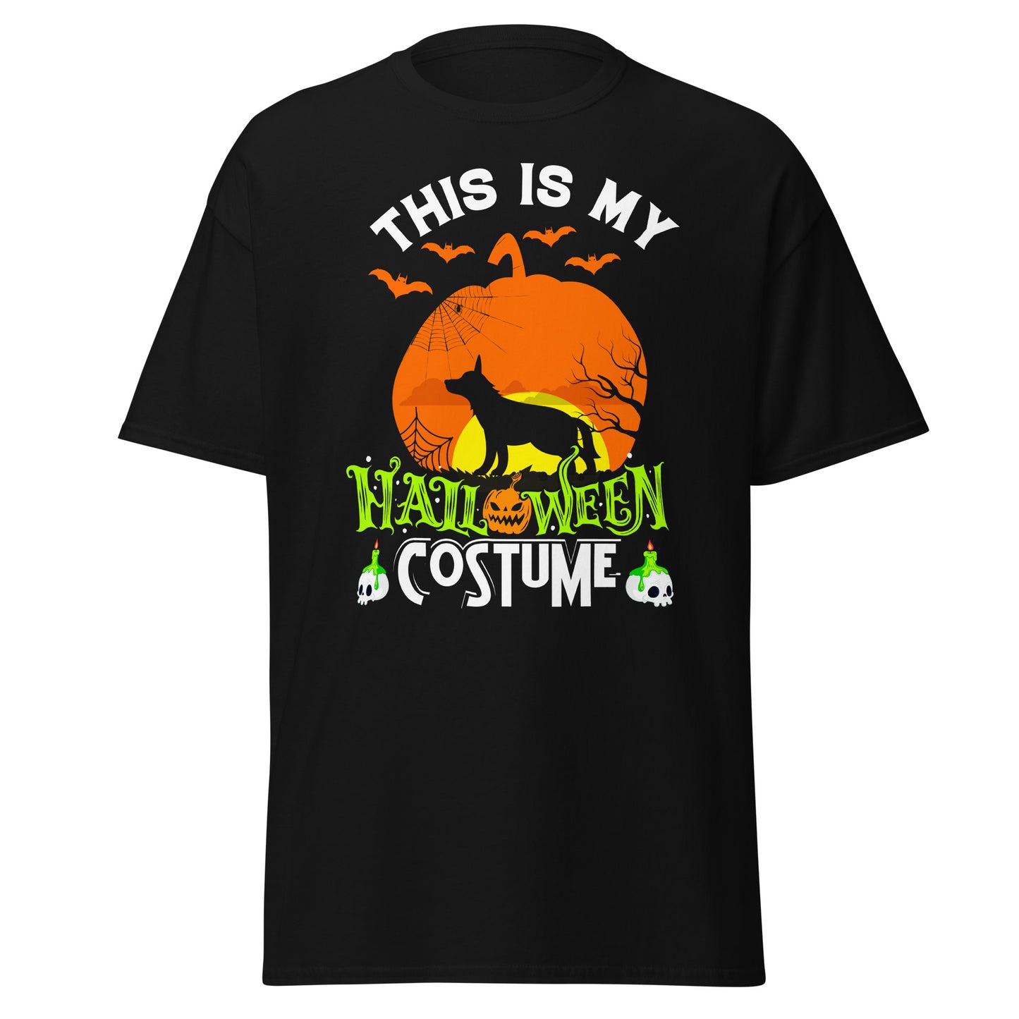 ESTE ES MI DISFRAZ DE HALLOWEEN, camiseta de algodón pesado de estilo suave con diseño de Halloween