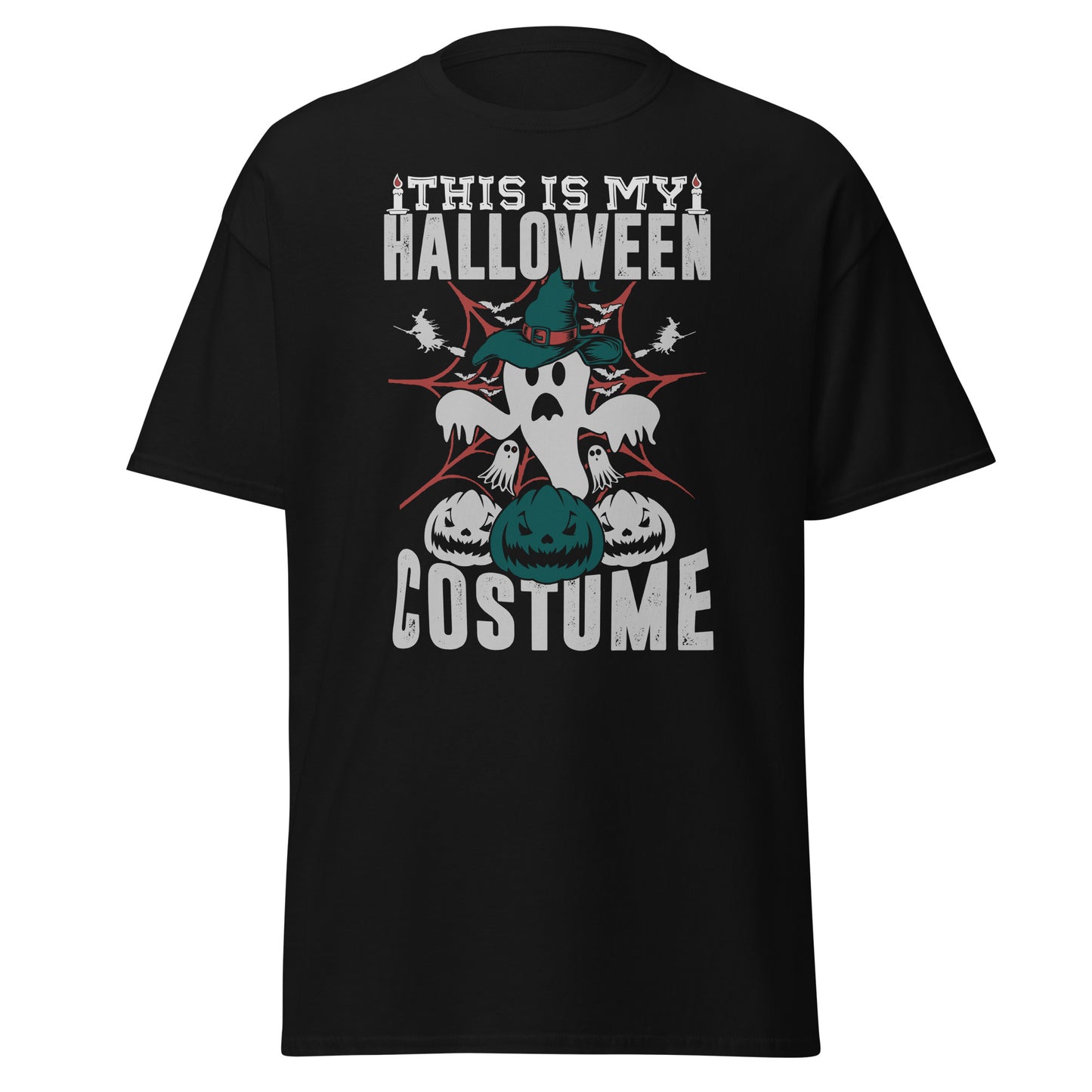 DAS IST MEIN HALLOWEEN-KOSTÜM, weiches T-Shirt aus schwerer Baumwolle im Halloween-Design