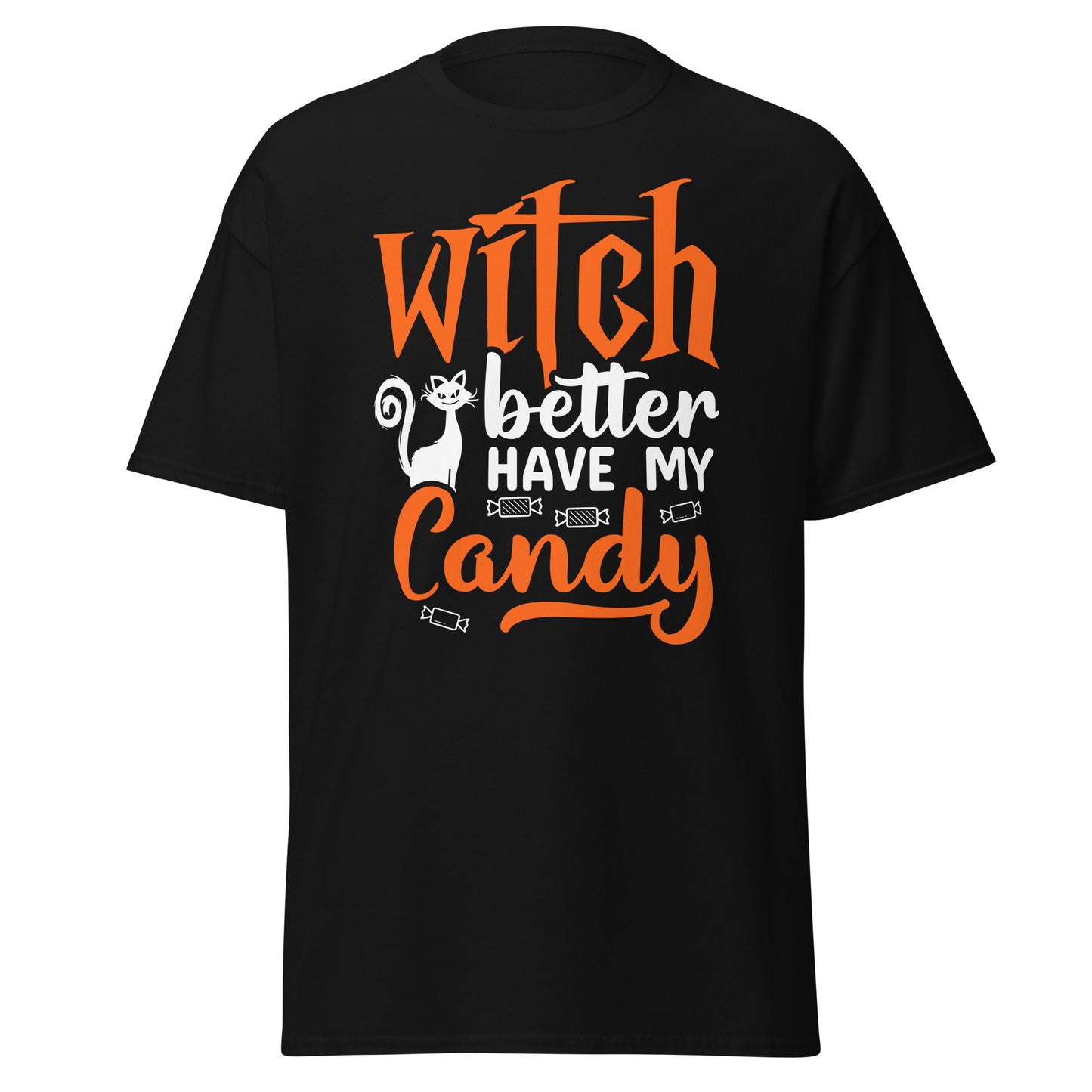 Witch Better Have My Candy, Halloween-Design, weiches T-Shirt aus schwerer Baumwolle