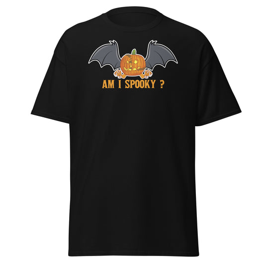 Sleekly Haunting: Halloween Soft Tee, 'Am I Spooky?