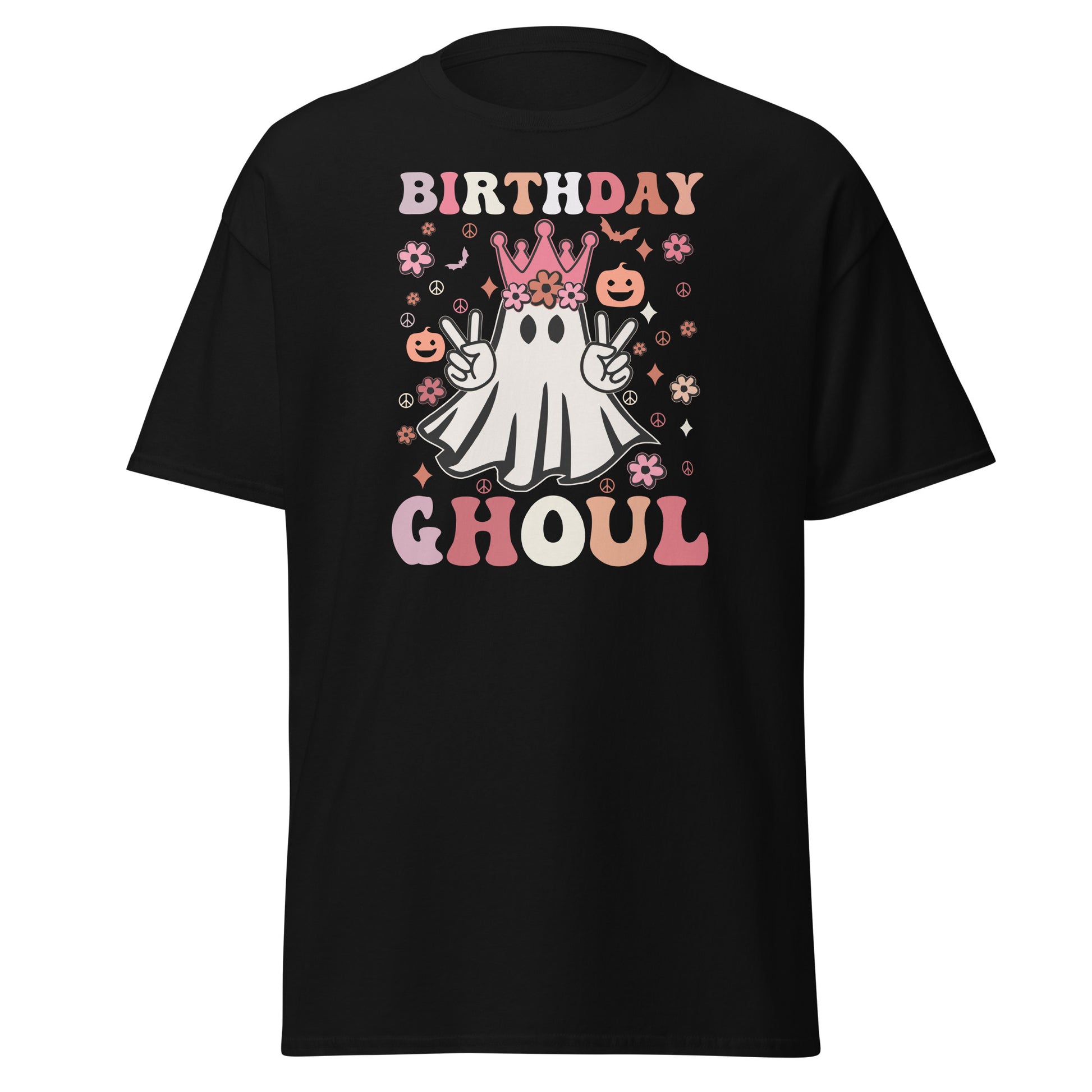 Haunted Celebration: Halloween Soft Tee - 'Birthday Ghoul