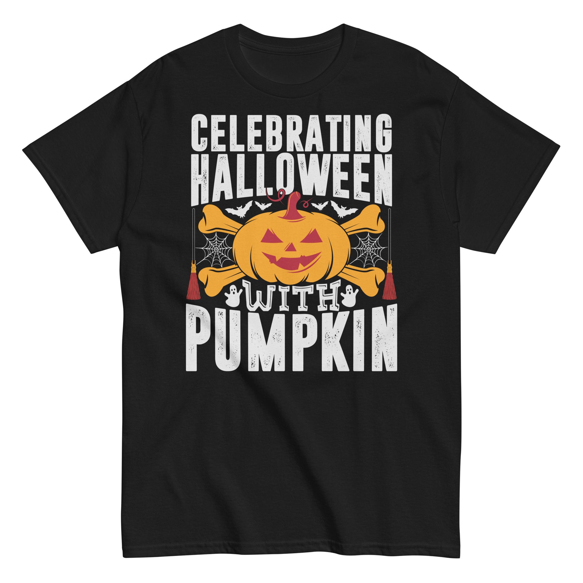 Celebrating Halloween with Pumpkin: Soft Tee Fun