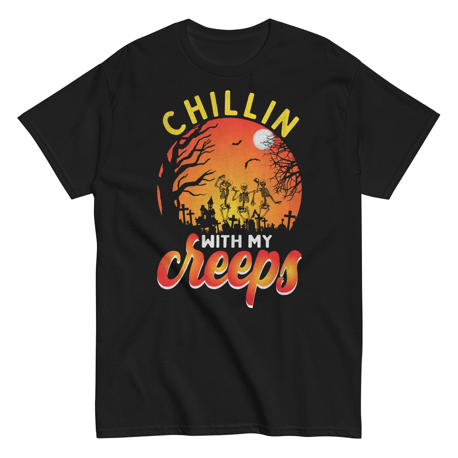 Chillin' with My Creeps' Chic Tee - Soft Style