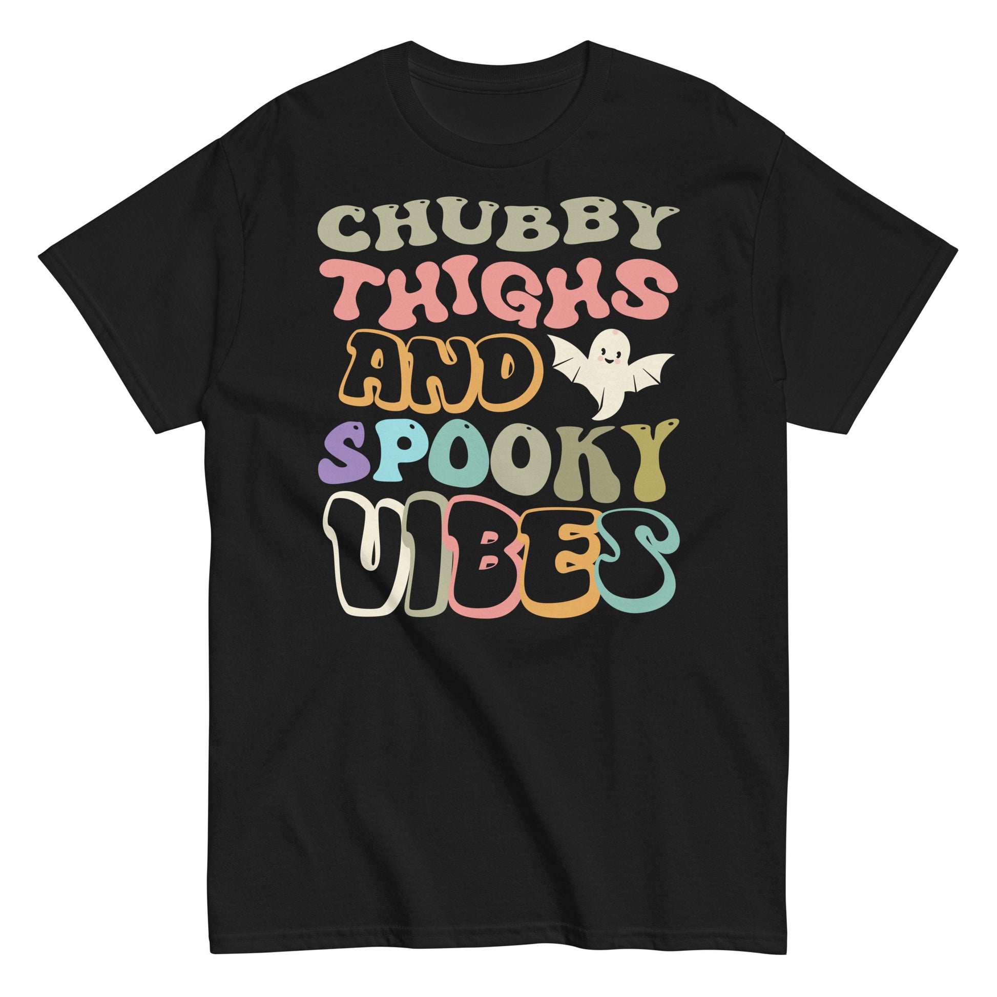 Chubby Thighs and Spooky Vibes' Chic Tee - Soft Style