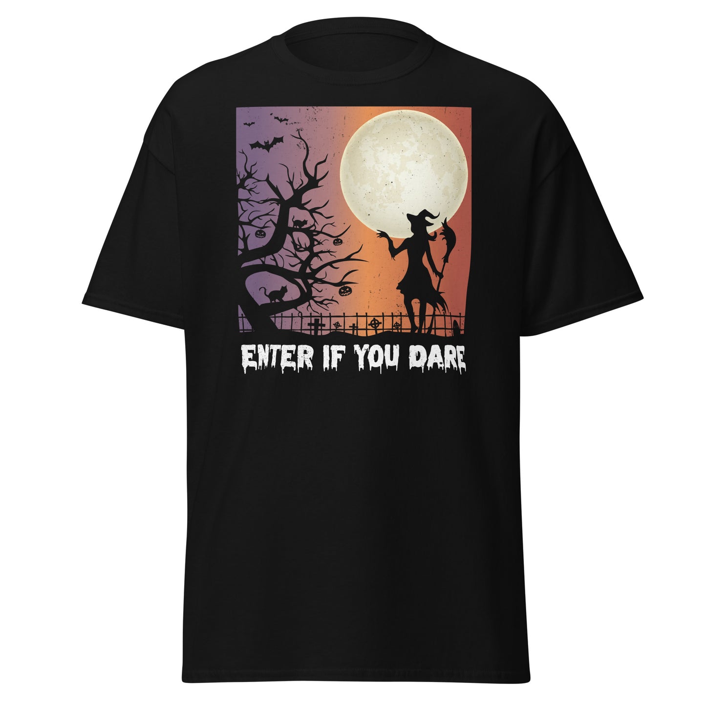 Enter If You Are Dare ,Halloween T-Shirt