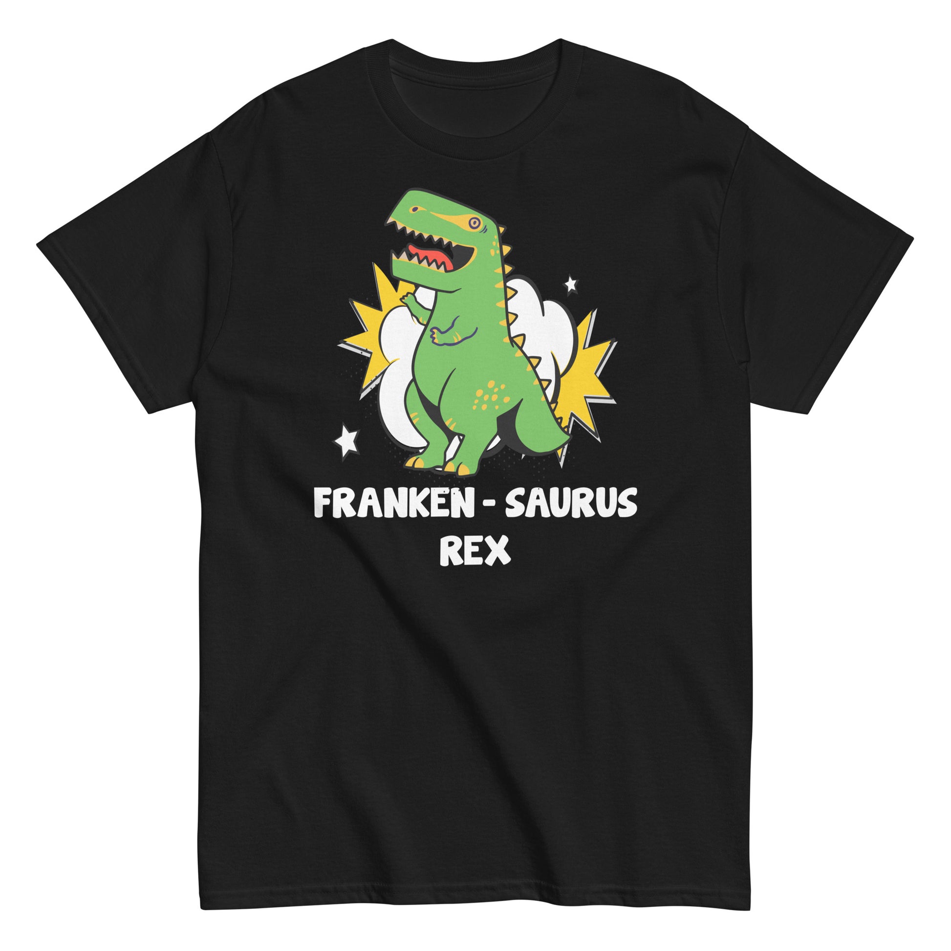 Franken Saurous Rex Halloween Tee - Unleash the Monstrous Fun 🎃🦖