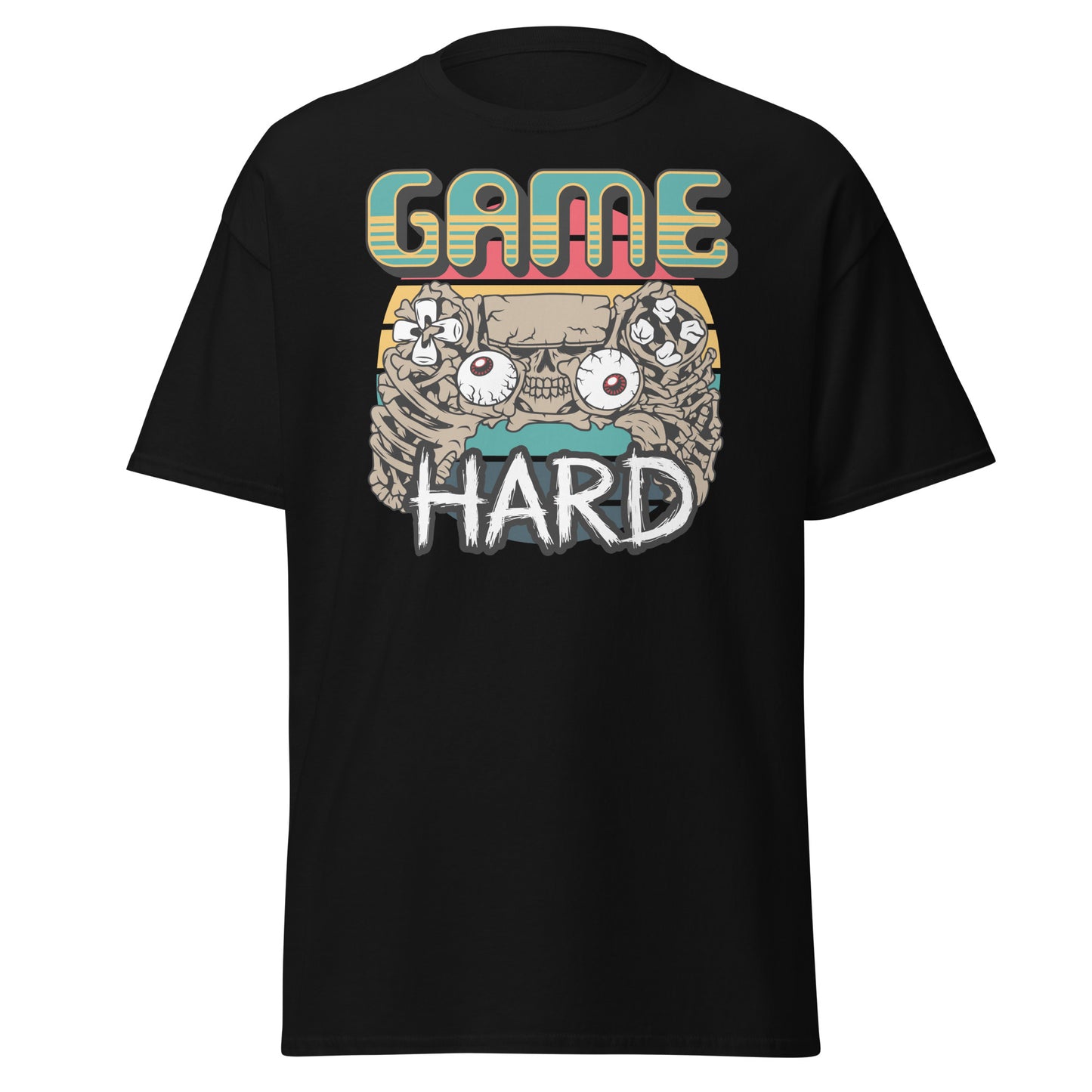 Press Play & Game Hard T-Shirt