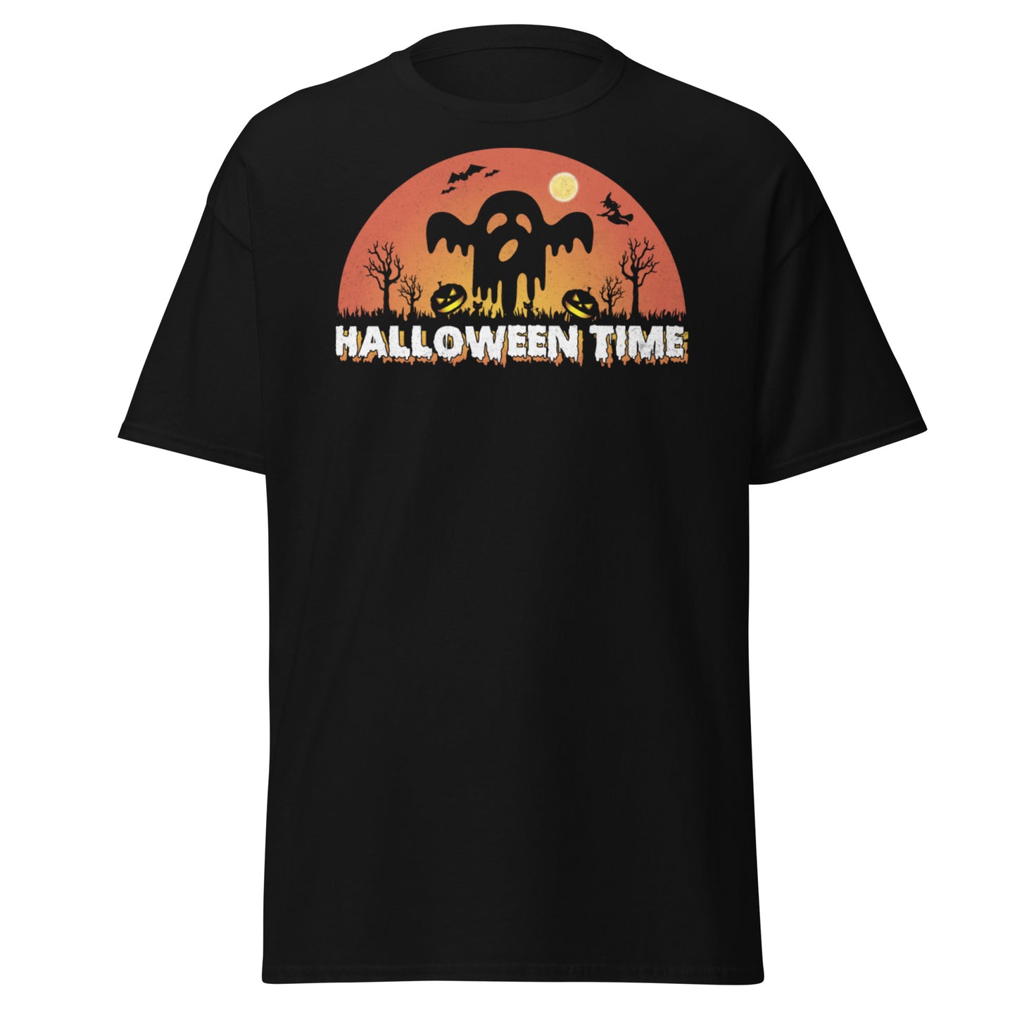 Elevate Spooky Vibes: Halloween Time Tee