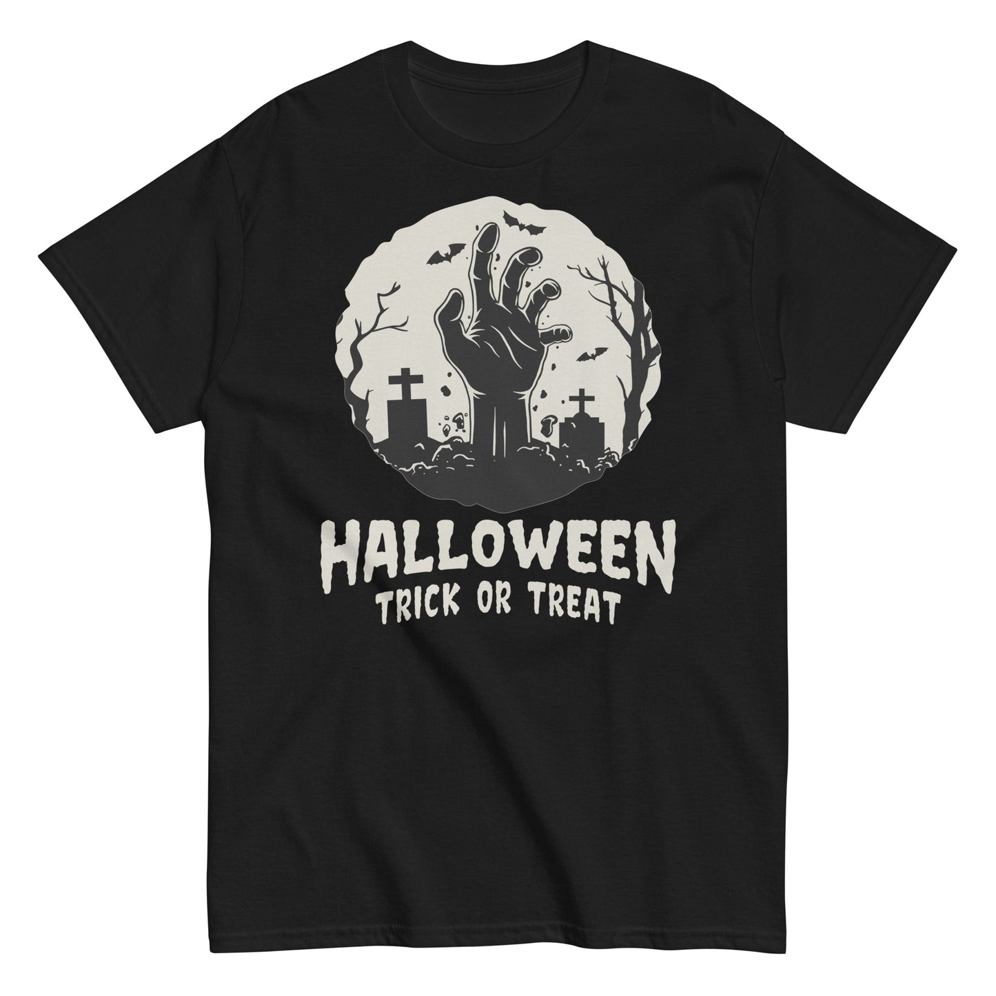 Spooky Delights Await - Soft Style Halloween Tee