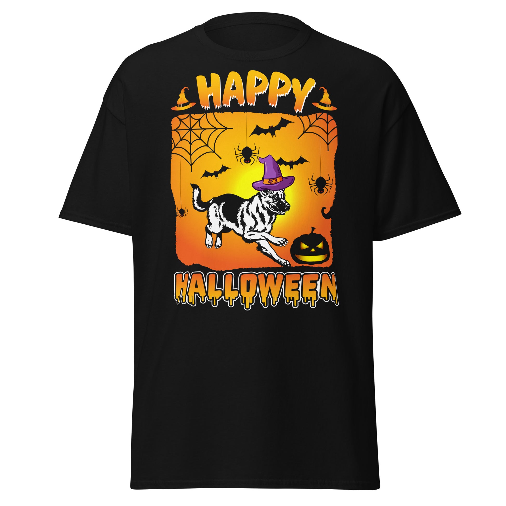 Happy Halloween German Shepherd , Halloween Style T-Shirt