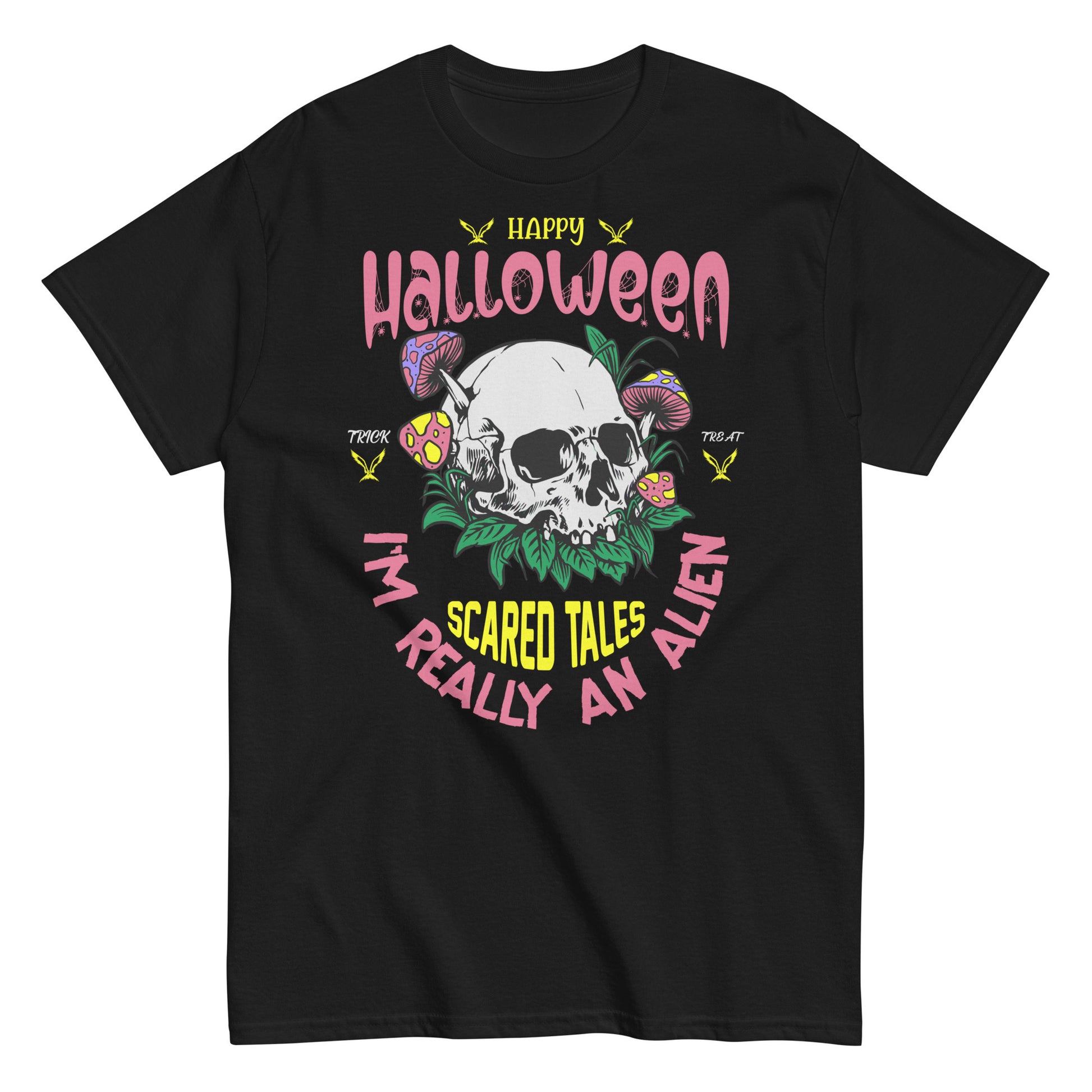 Happy Halloween I'm Really An Alien T-Shirt