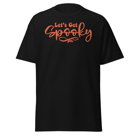 Let's get Spooky , Halloween Design Soft Style Heavy Cotton T-Shirt