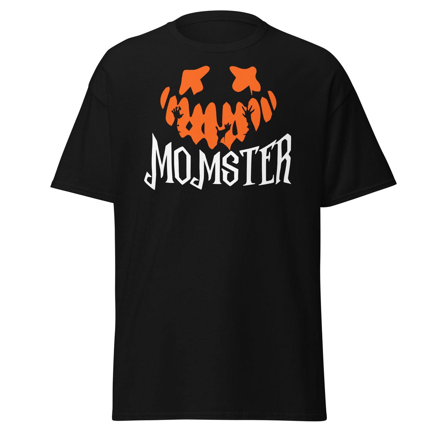 Momster, Halloween-Design, weiches T-Shirt aus schwerer Baumwolle