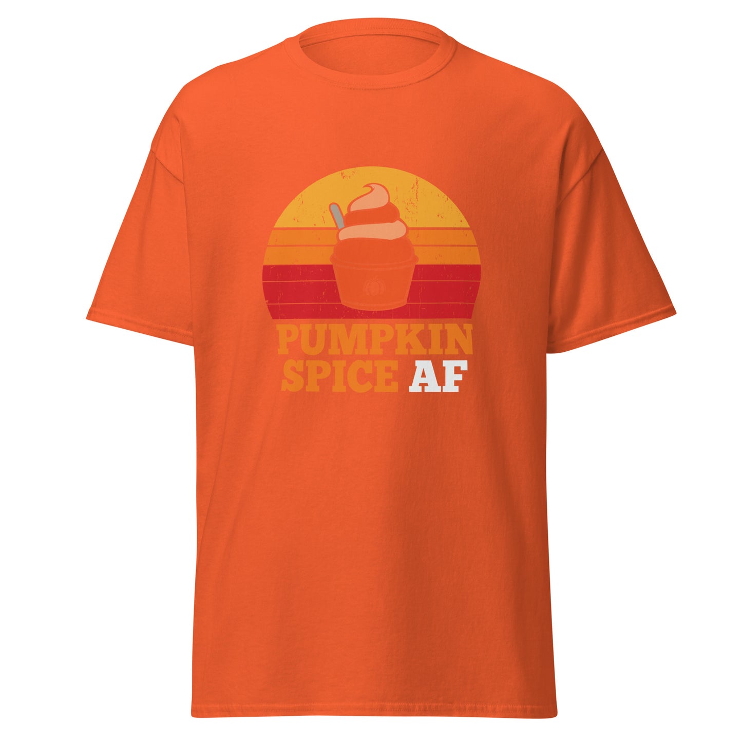 Pumpkin Spice Af, camiseta de algodón pesado de estilo suave con diseño de Halloween