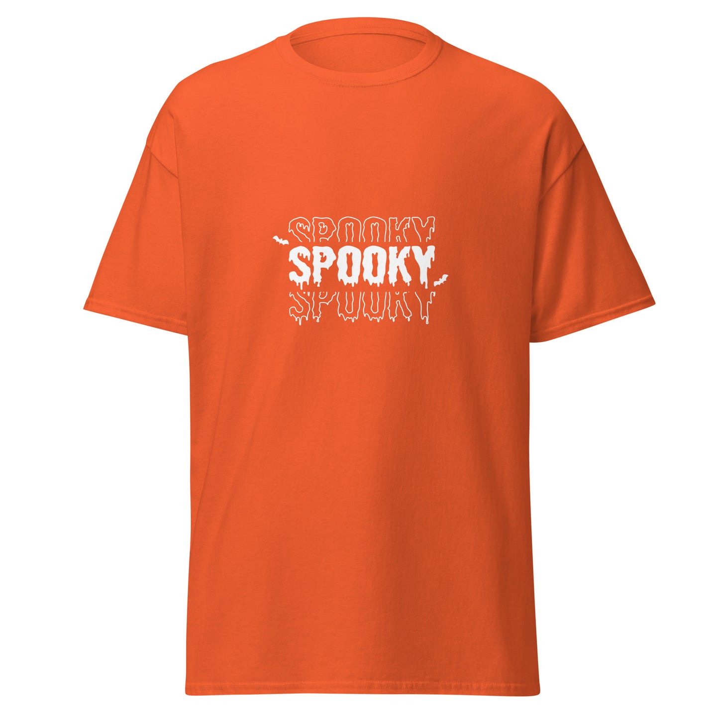 SPOOKY , Halloween Design Soft Style Heavy Cotton T-Shirt