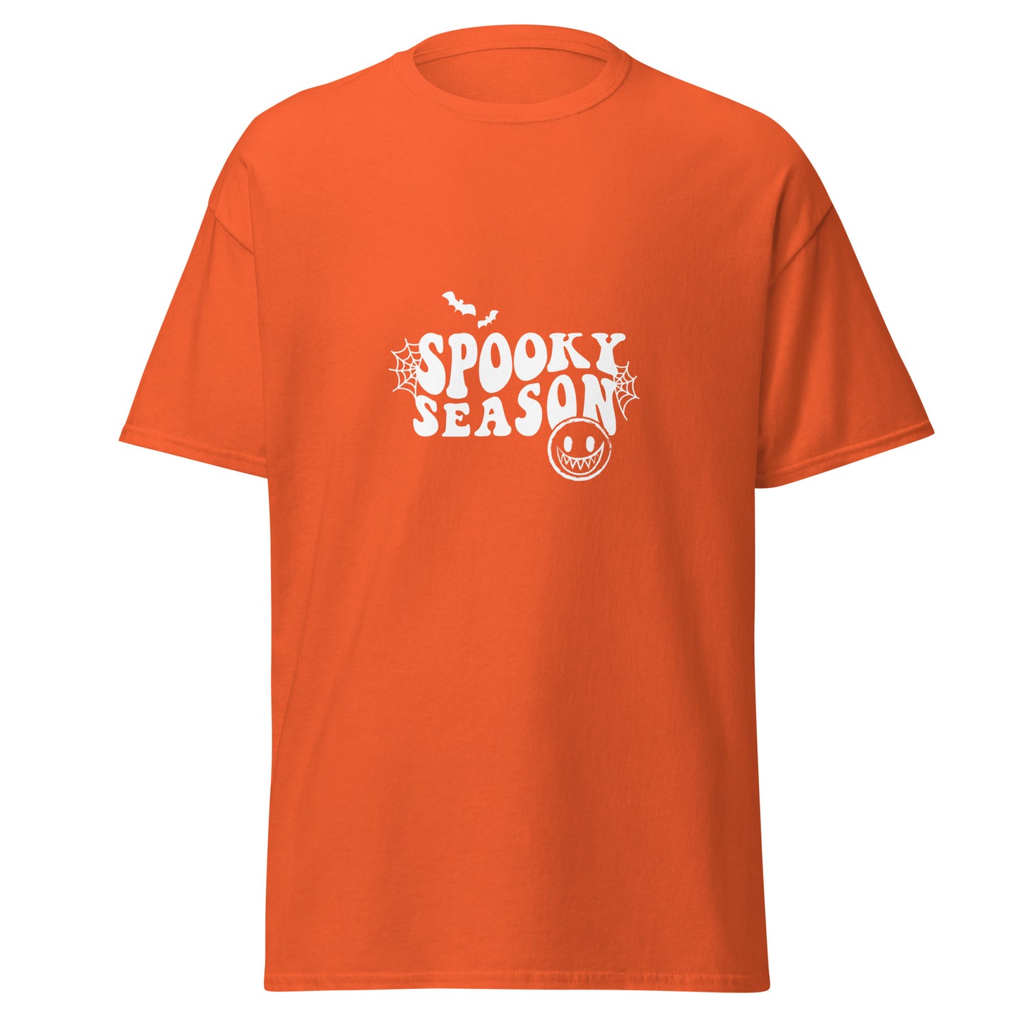 SPOOKY SEASON , Halloween Design Soft Style Heavy Cotton T-Shirt