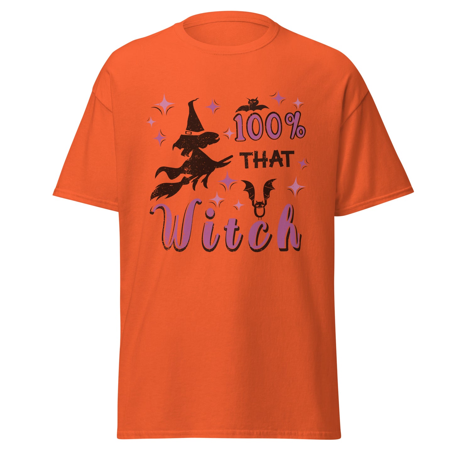 That Witch , Halloween Design Soft Style Heavy Cotton T-Shirt