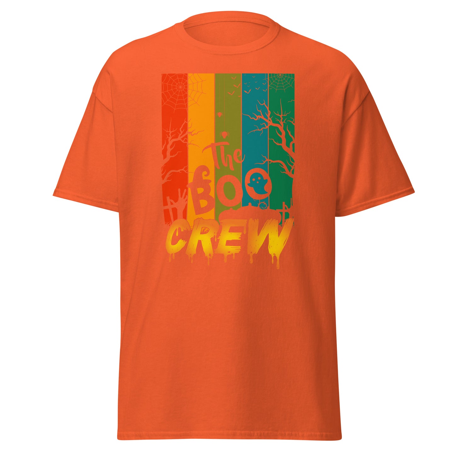 THE BOO CREW, weiches T-Shirt aus schwerer Baumwolle im Halloween-Design