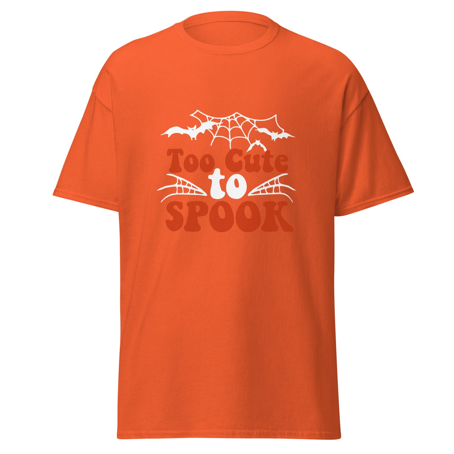 To Cute to Spook, weiches T-Shirt aus schwerer Baumwolle im Halloween-Design