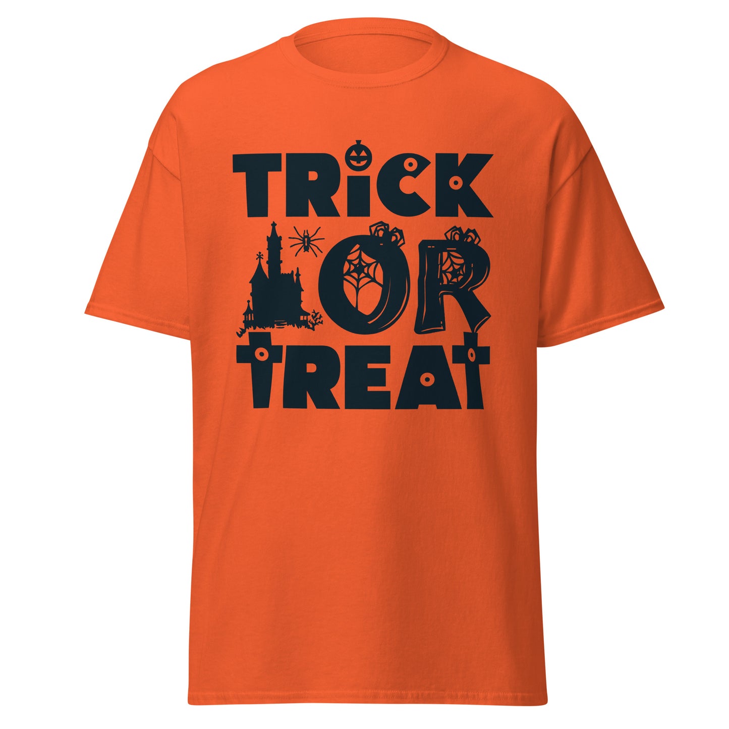 Trick Or Treat , Halloween Design Soft Style Heavy Cotton T-Shirt