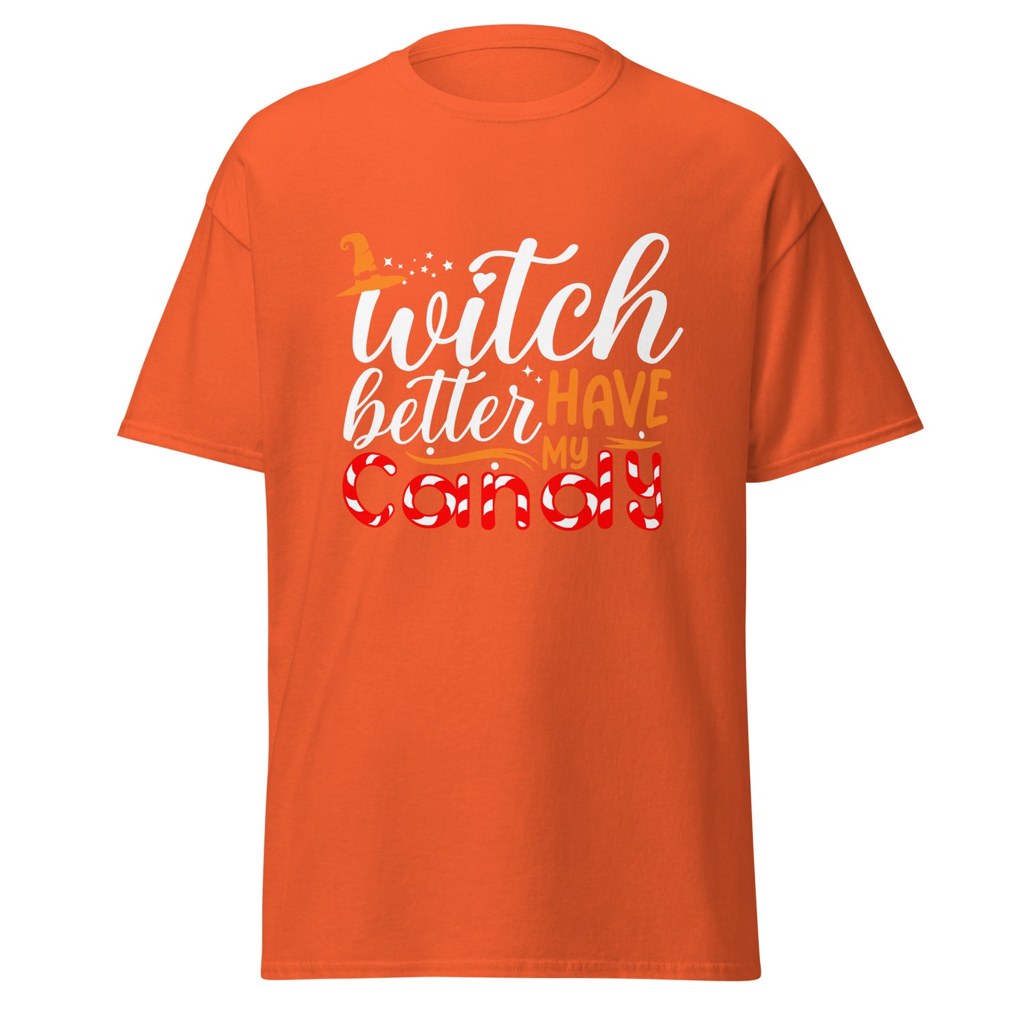 WWitch Better Have My Candy, camiseta de algodón pesado de estilo suave con diseño de Halloween