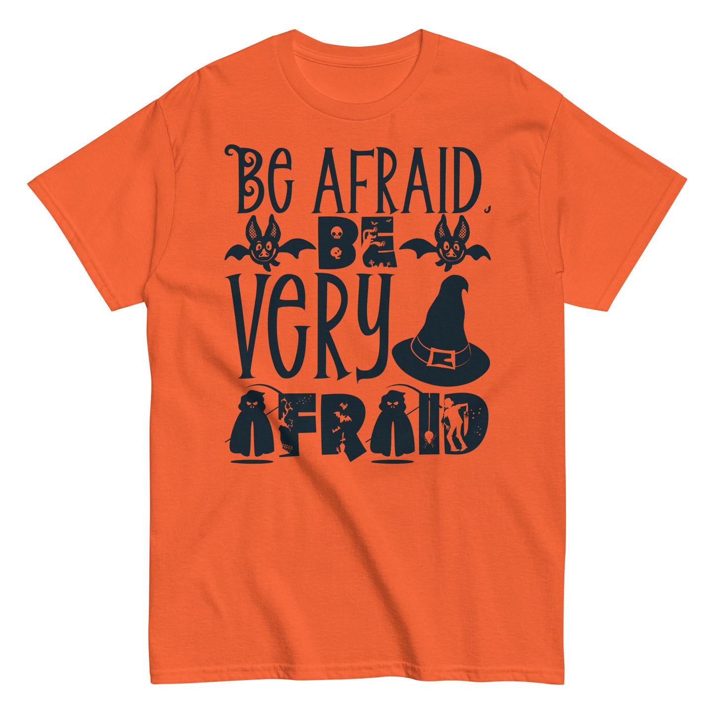 Chic Fear Factor: Halloween Tee - 'Be Afraid' Vibe