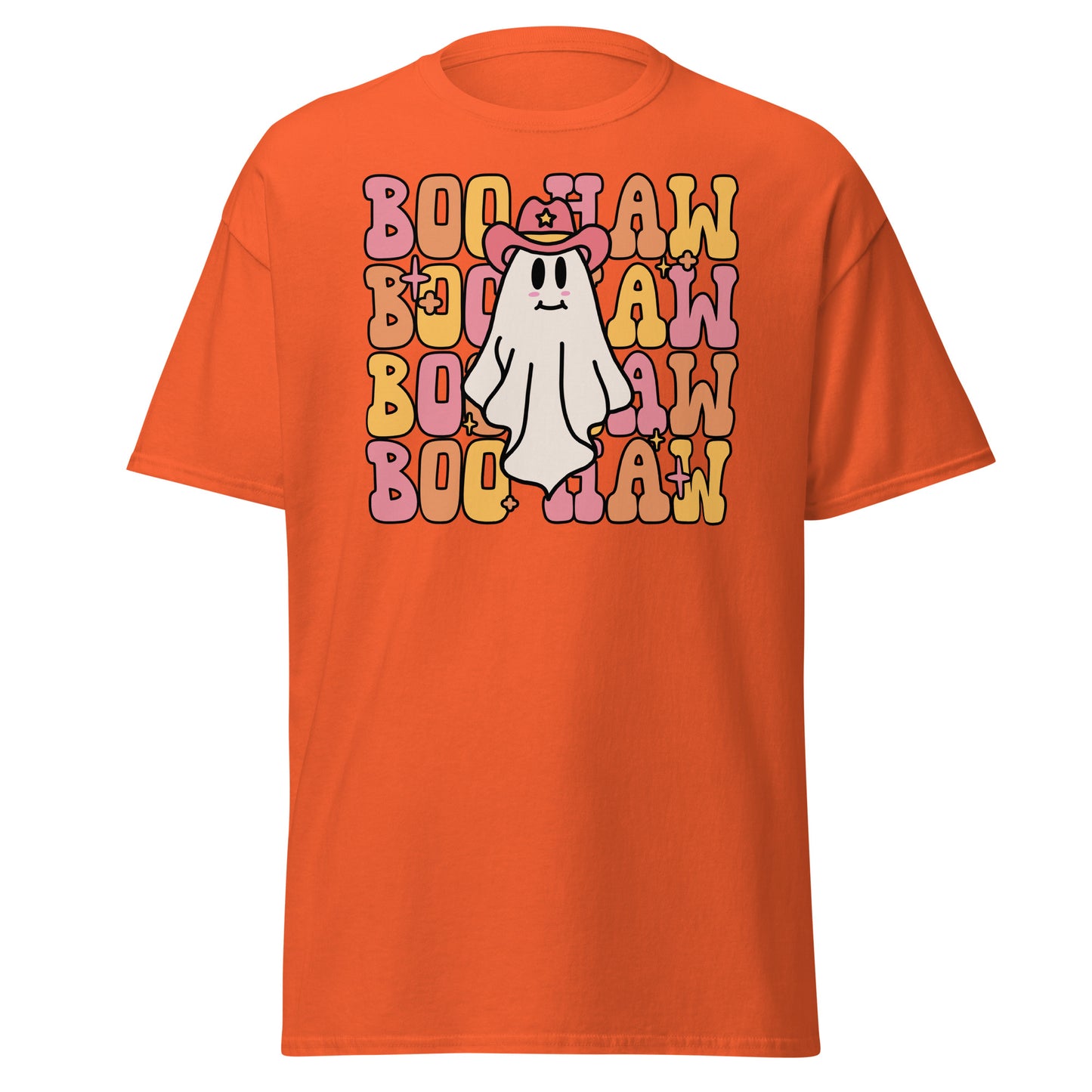 Unleash 'BOOHAW' Vibes: Halloween Soft Tee