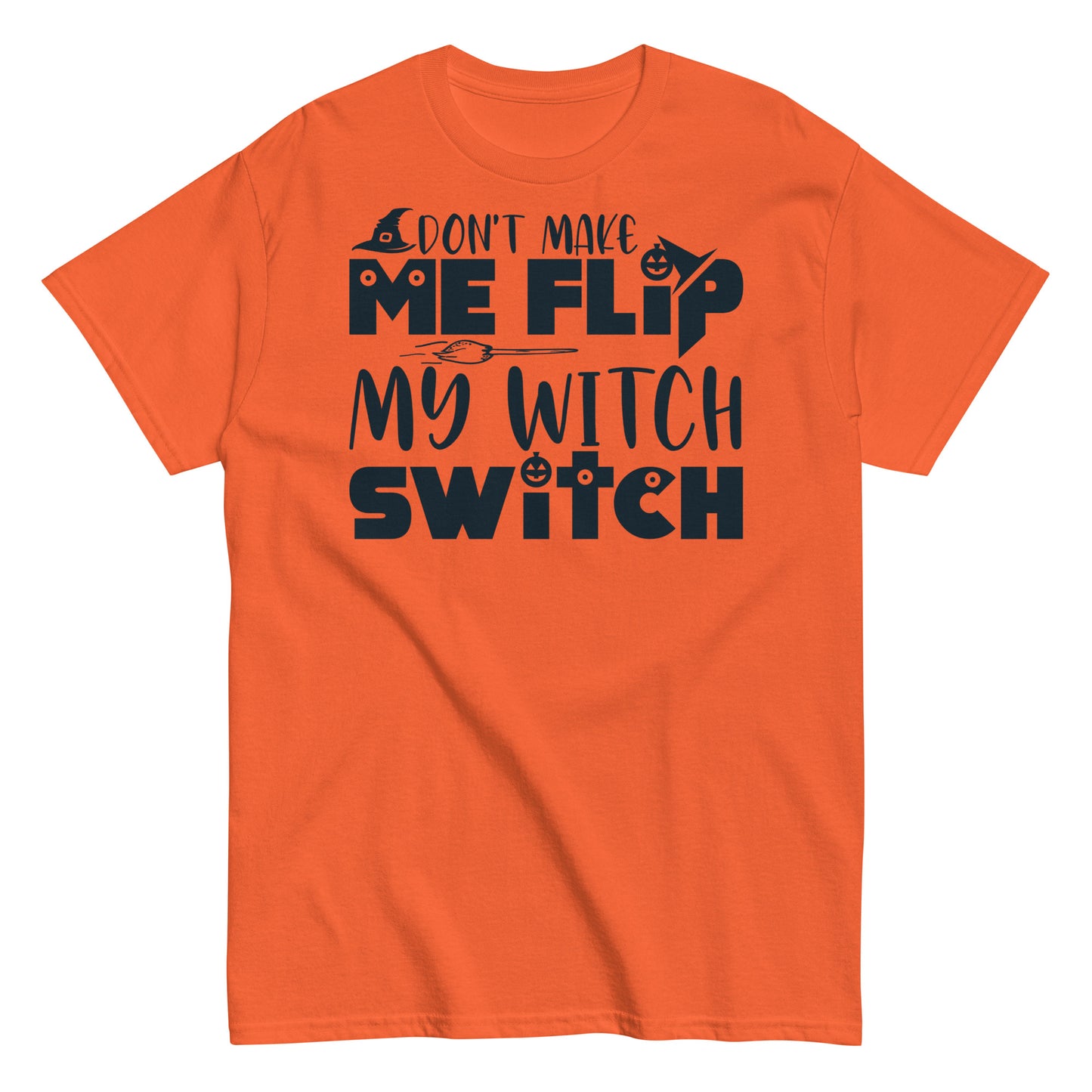 Halloween Vibes Witchy Flip my Witch Switch Graphic Tee