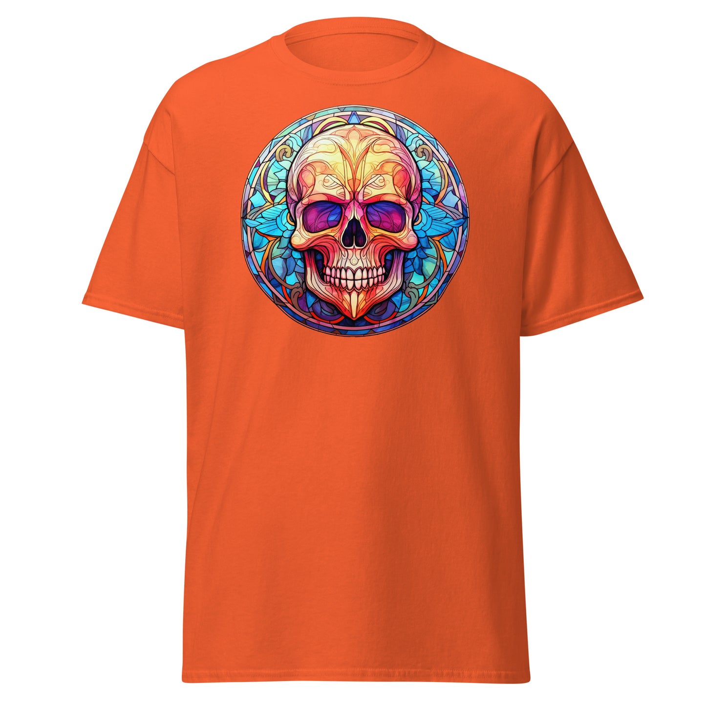 Frightful Elegance - Stained Glass Halloween Tee