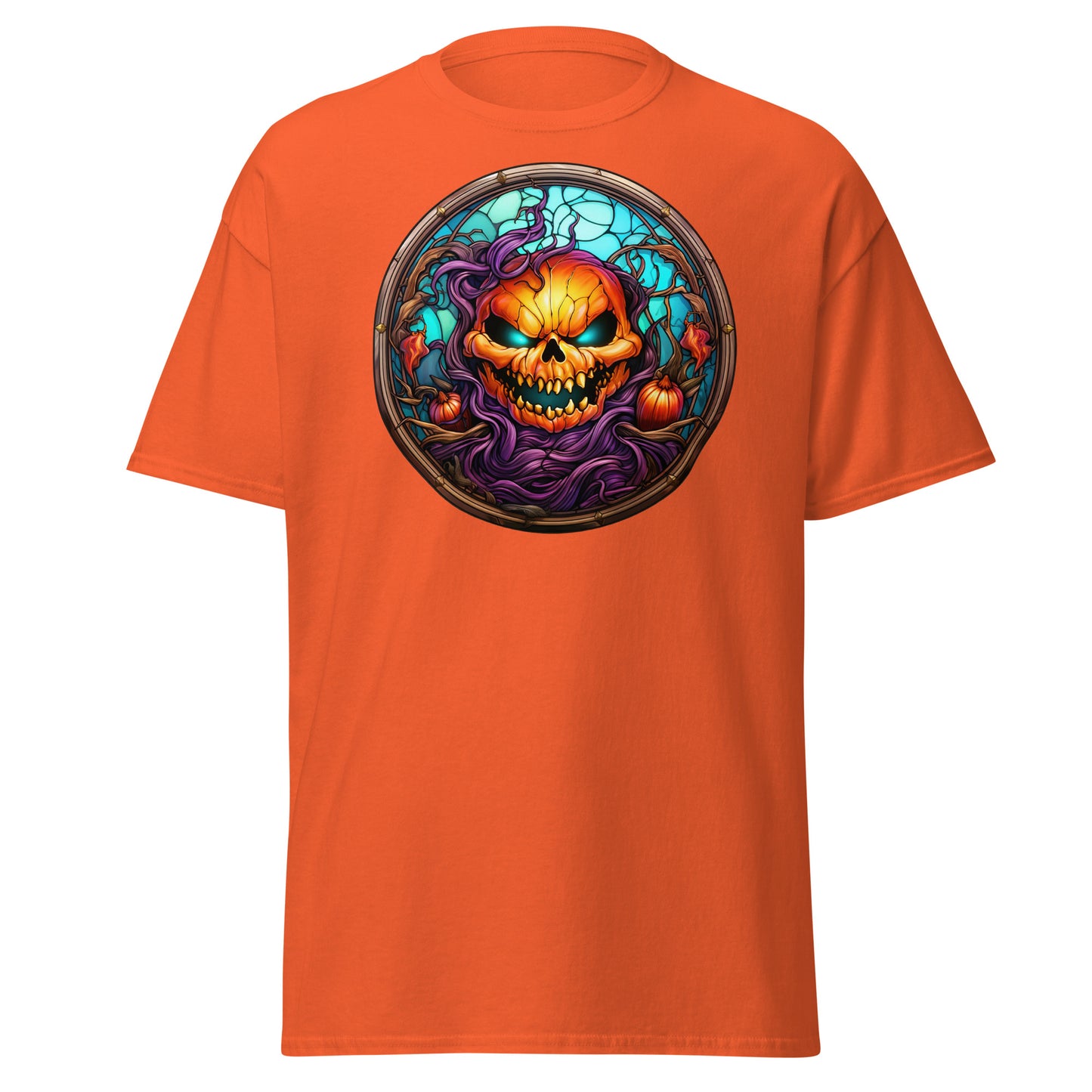 Art of Glass Enchantment: Soft Style Halloween Shirt