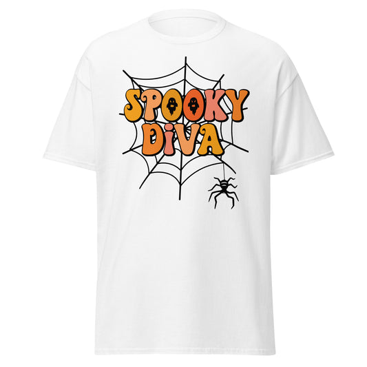 SPOOKY Diva , Halloween Soft Style T-Shirt