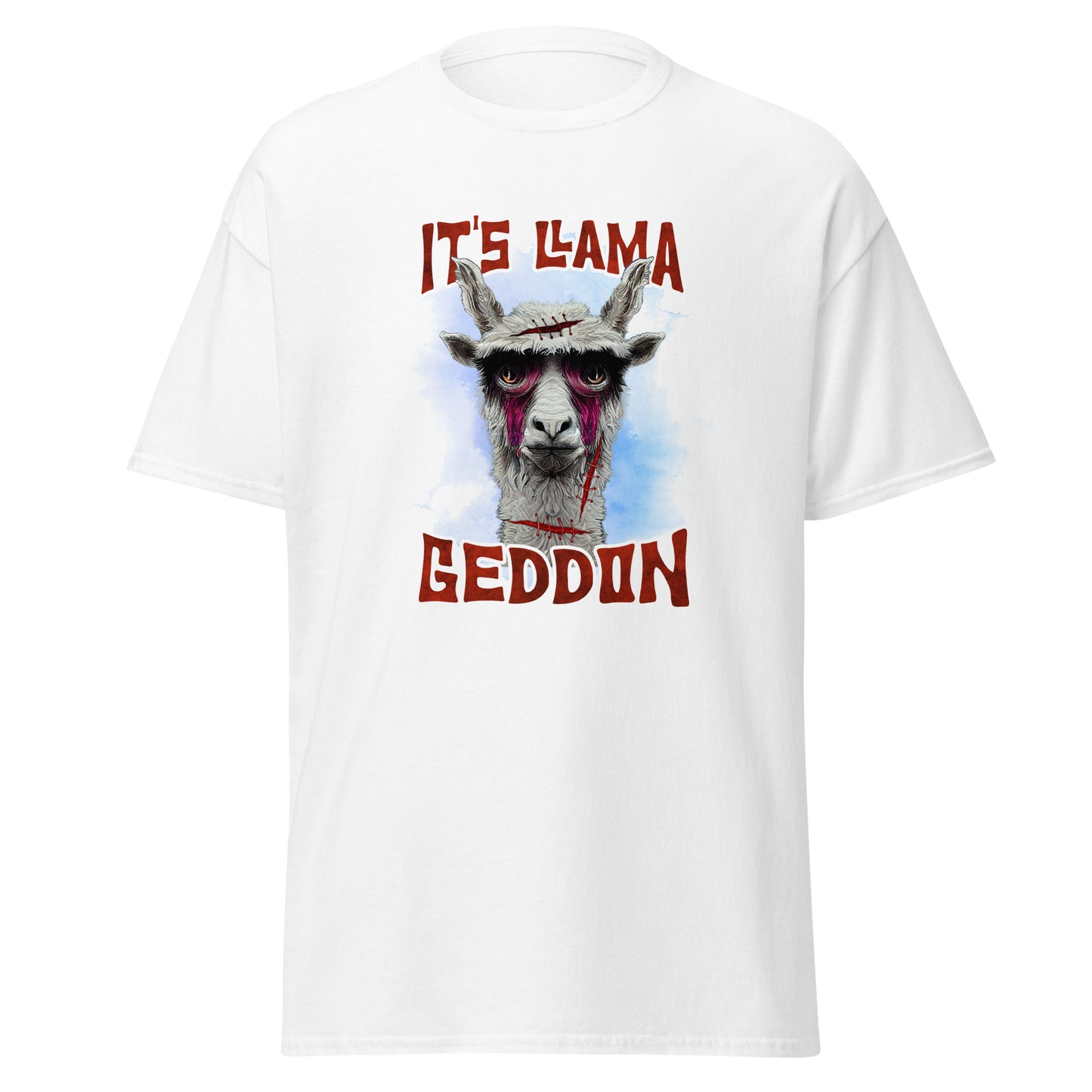 Es ist Llamageddon Halloween Lama Zombie, Halloween Soft Style T-Shirt