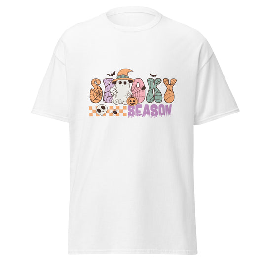 Spooky season , Halloween Design Soft Style Heavy Cotton T-Shirt