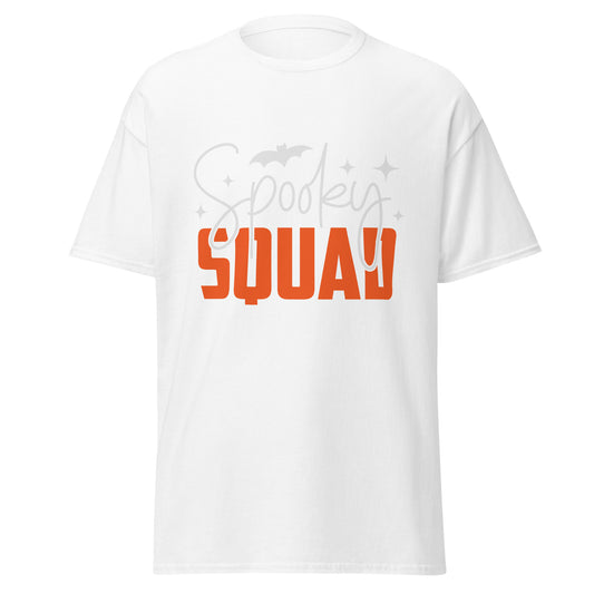 Spooky Squad , Halloween Design Soft Style Heavy Cotton T-Shirt