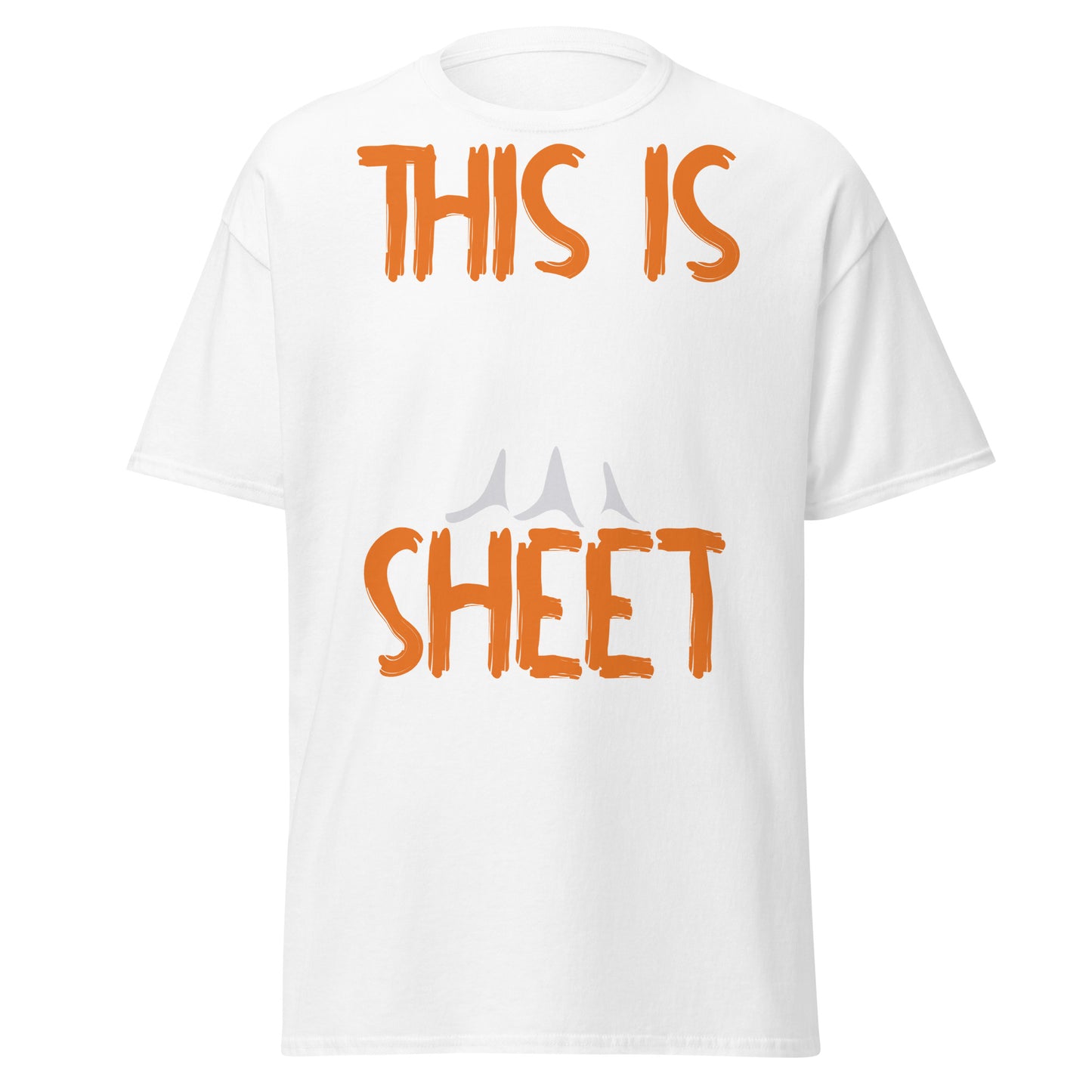 This Is Boo Sheet, camiseta de algodón pesado de estilo suave con diseño de Halloween