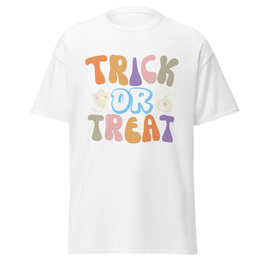 Trick Or Treat , Halloween Design Soft Style Heavy Cotton T-Shirt