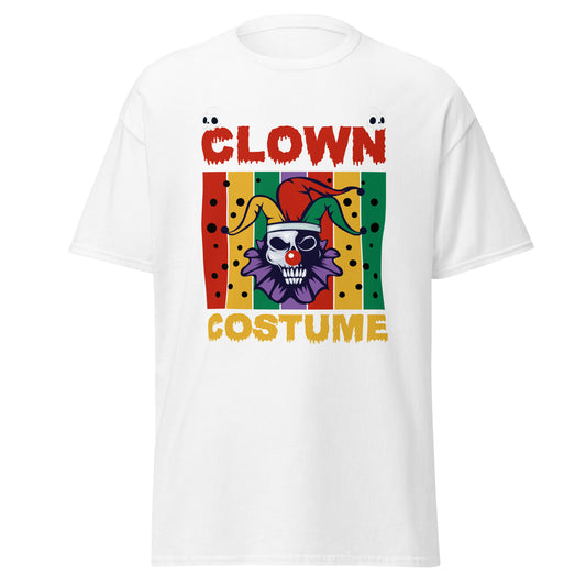 Yhis ist mein Clown-Kostüm, weiches T-Shirt aus schwerer Baumwolle im Halloween-Design