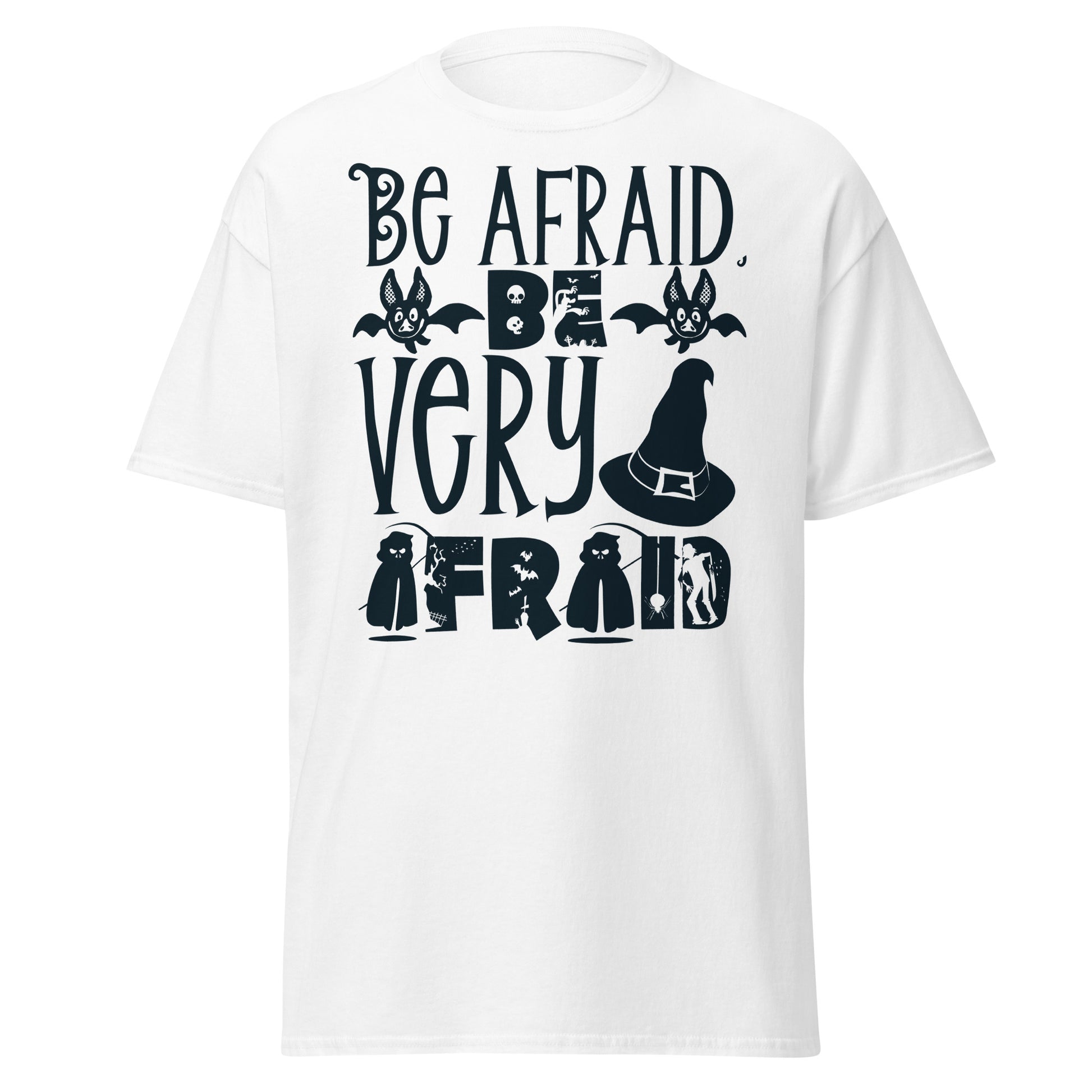 Chic Fear Factor: Halloween Tee - 'Be Afraid' Vibe